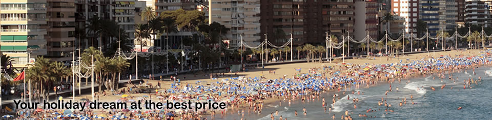 Ofertas de apartamentos turísticos en Benidorm